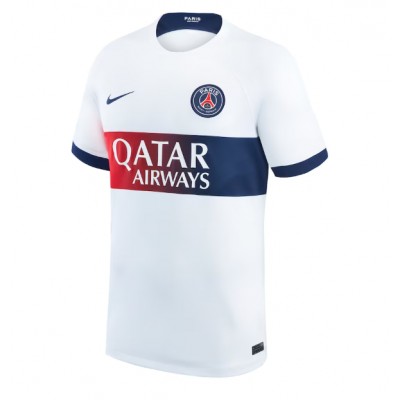 Herr Tröja Paris Saint-Germain PSG Bortatröja 2023-24 Kortärmad